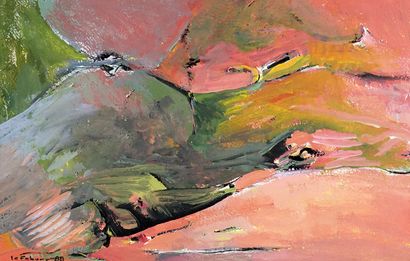 LEFEBURE, Jean (1930-2013)
Sans titre - Composition
Acrylique...