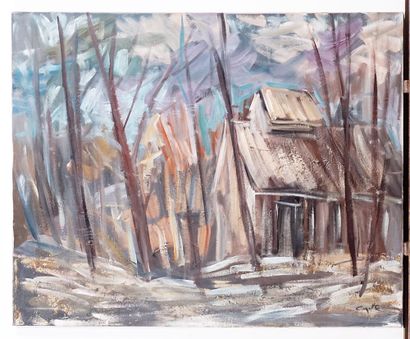 AYOTTE, Léo (1909-1976)
Sans titre - Maison...