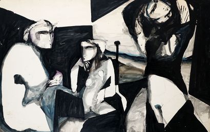 ARCHAMBAULT, Luc (1954-)
Sans titre - Nus
Encre...