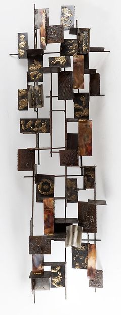 KLEIN, H. (actif Xxe)
Sculpture murale en...