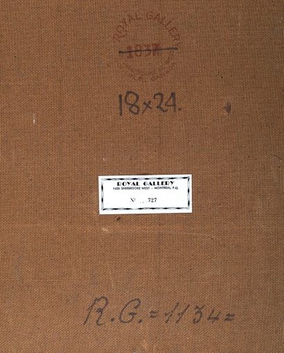 GAGNON, René (1928-2022)
Sans titre - Maison...