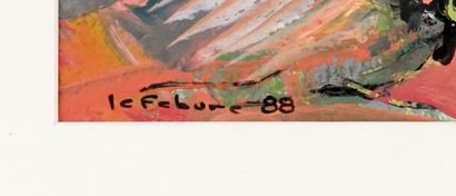 LEFEBURE, Jean (1930-2013)
Sans titre - Composition
Acrylique...