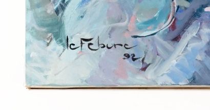 LEFEBURE, Jean (1930-2013)
Sans titre - Composition
Acrylique...