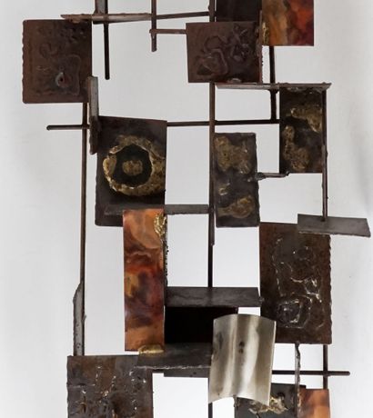 KLEIN, H. (actif Xxe)
Sculpture murale en...