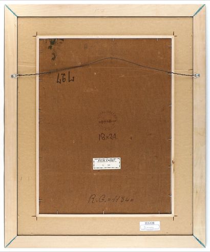 GAGNON, René (1928-2022)
Sans titre - Maison...