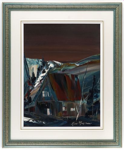 GAGNON, René (1928-2022)
Sans titre - Maison...