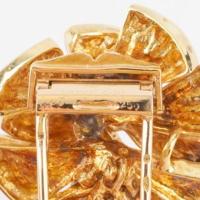 CARTIER
Broche Cartier en or jaune 18K (...