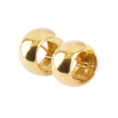 OR 18K / 18K GOLD
Boucles d'oreilles larges...