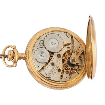 WALTHAM
Montre à gousset Waltham en or jaune...
