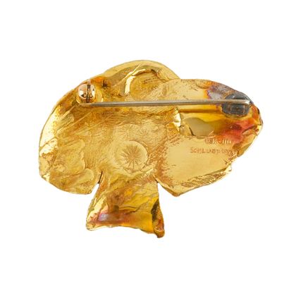 SCHLUEP, WALTER (1931-2016)
Broche en or...