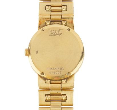 PIAGET
Montre-bracelet Piager en or jaune...