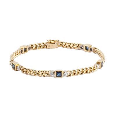 OR 14K, SAPHIRS, DIAMANTS / 14K GOLD, SAPPHIRES,...