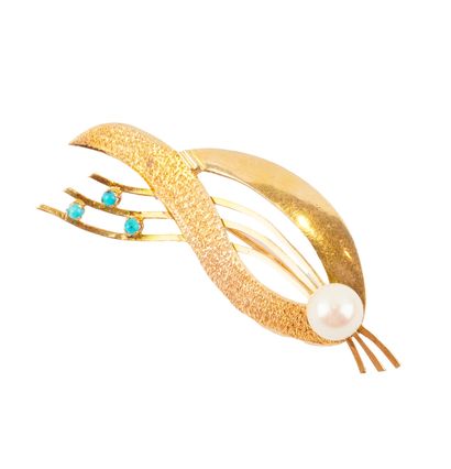 OR 18K / 18K GOLD
Broche en or jaune 18K...