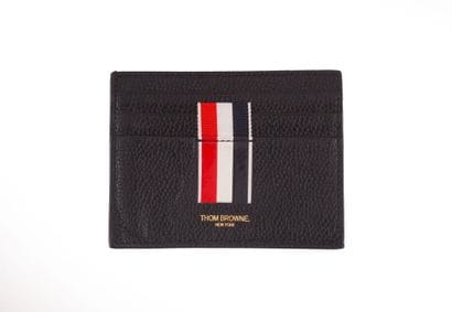 THOM BROWNE
Porte-cartes Thom Browne en cuir...