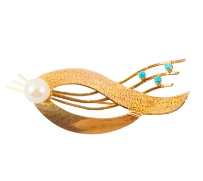 OR 18K / 18K GOLD
Broche en or jaune 18K...