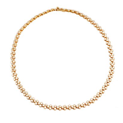 OR 18K, DIAMANTS / 18K GOLD, DIAMONDS
Collier...