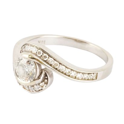 OR 18K DIAMANTS / 18K GOLD, DIAMONDS
Bague...