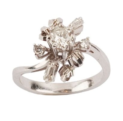 OR 18K, DIAMANTS / 18K GOLD, DIAMONDS
Bague...