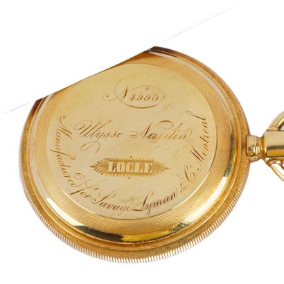 ULYSSE NARDIN LOCLE
Montre à gousset Ulysse...