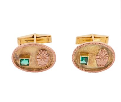 OR 18K / 18K GOLD
Boutons de manchette en...