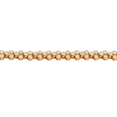 OR 18K, DIAMANTS / 18K GOLD, DIAMONDS
Collier...