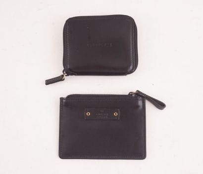 GUCCI 
Lot including a Gucci card holder...