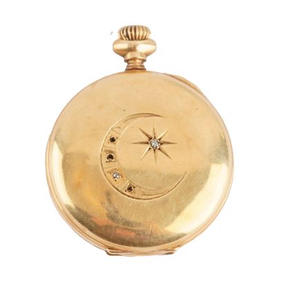 WALTHAM
Montre à gousset Waltham en or jaune...