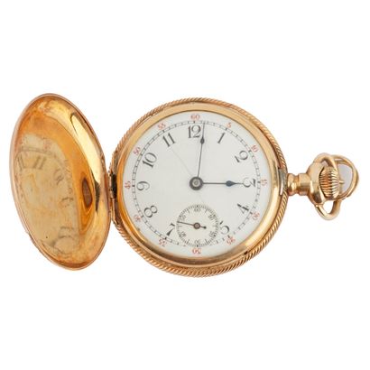 WALTHAM
Montre à gousset Waltham en or jaune...
