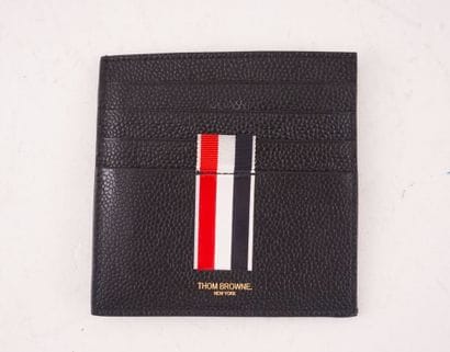 THOM BROWNE
Porte-cartes Thom Browne en cuir...