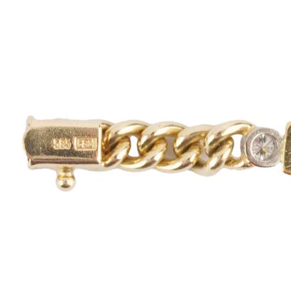 OR 14K, SAPHIRS, DIAMANTS / 14K GOLD, SAPPHIRES,...
