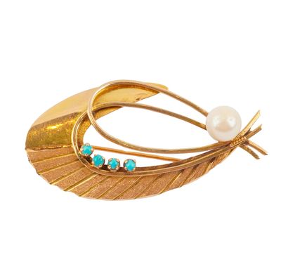 OR 18K / 18K GOLD
Broche en or jaune 18K...