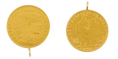 10FR FRANCE, OR 0.900 / 0.900 GOLD
Une pièce...