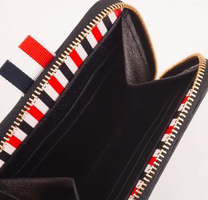 THOM BROWNE
Thom Browne black leather wallet,...