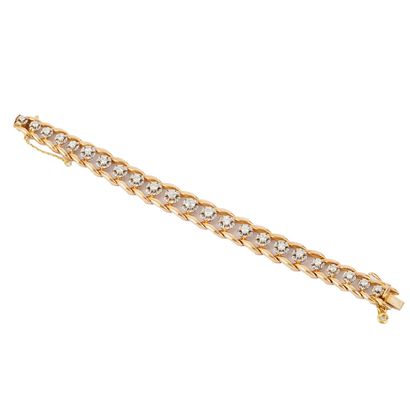 OR 18K, DIAMANTS / 18K GOLD, DIAMONDS
Bracelet...