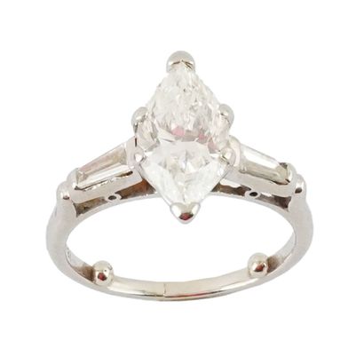 OR 18K, DIAMANT 2.38 CT / 18K GOLD, 2.38...