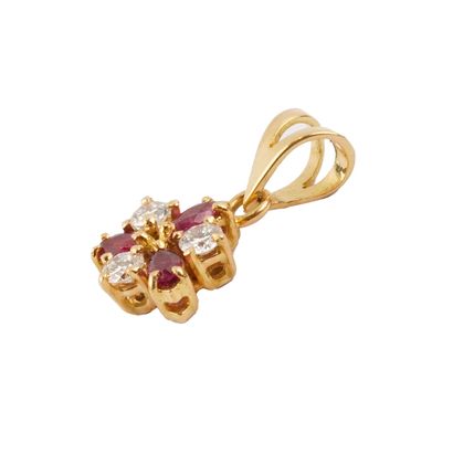 OR 18K, RUBIS, DIAMANTS / 18K GOLD, RUBIES,...