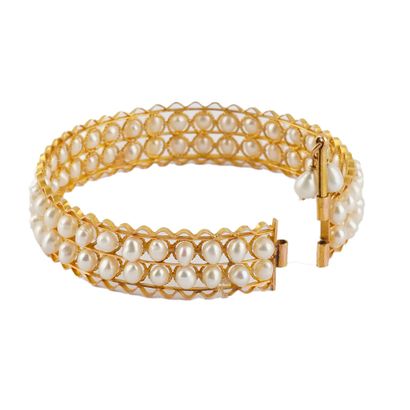 OR 10K, PERLES / 10K GOLD, PEARLS
Bracelet...
