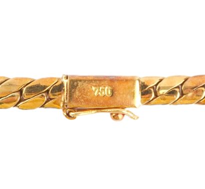 OR 18K, SAPHIR, DIAMANTS / 18K GOLD, SAPPHIRE,...