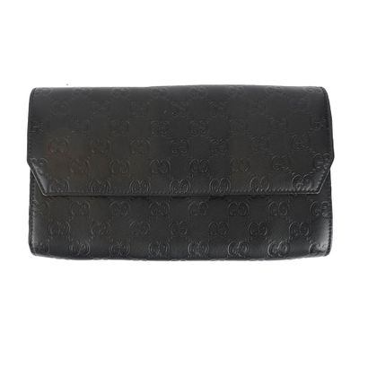 GUCCI
Pochette de voyage Gucci en cuir noir...
