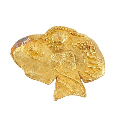 SCHLUEP, WALTER (1931-2016)
Broche en or...