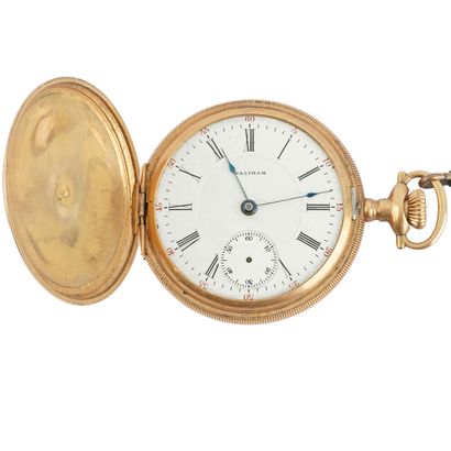 WALTHAM
Montre à gousset Waltham en or jaune...