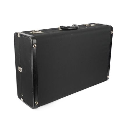PRADA
Valise Prada en toile et cuir noir,...