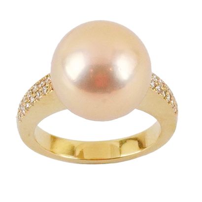 OR 18K, PERLE MER DU SUD / 18K GOLD, GOLDEN...