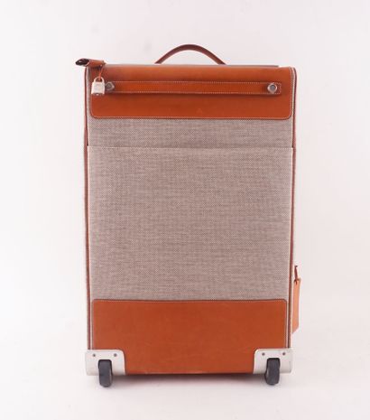 HERMÈS
Valise de cabine à roulettes Hermès...