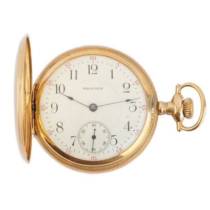 WALTHAM
Montre à gousset Waltham en or jaune...