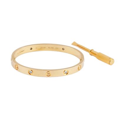 CARTIER LOVE
Bracelet Cartier Love en or...