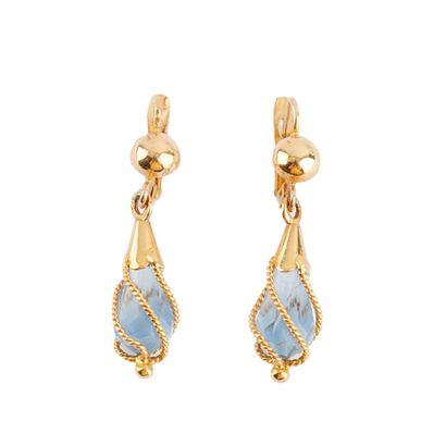 OR 18K / 18K GOLD
Boucles d'oreilles pendantes...