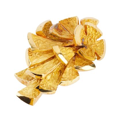 CARTIER
Broche Cartier en or jaune 18K (...