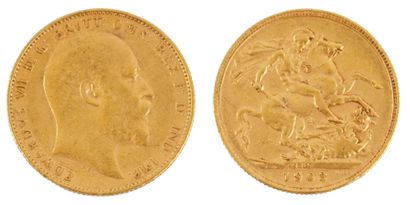 EDWARDVS VII 1903, OR 0.917 / 0.917 GOLD...