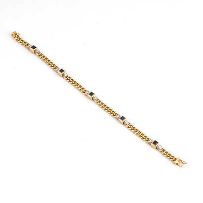 OR 14K, SAPHIRS, DIAMANTS / 14K GOLD, SAPPHIRES,...